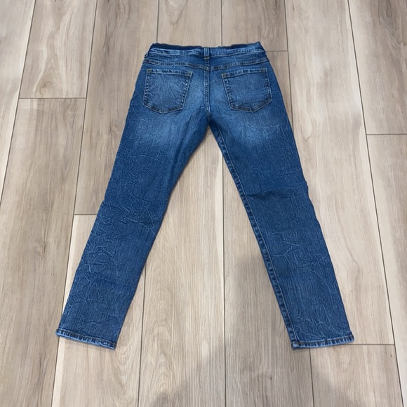 EUC Girls Gymboree Size 10 Distressed Girlfriend Style Denim Jeans - Picture 10 of 14